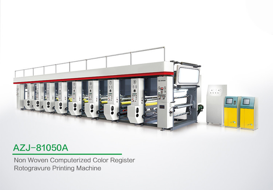 Stampatrice potente di rotocalco di 8 colori per una volta con stampa continua 1250 millimetri
