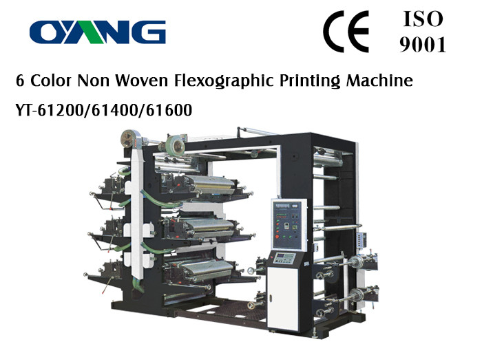 6 macchina da stampa di Flexo di alta velocità di colore 1200
