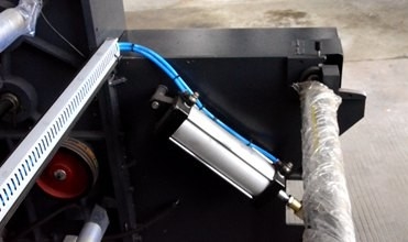 Stampatrice flessografica a base d'acqua con l'asse di aria che riavvolge 2,38 millimetri